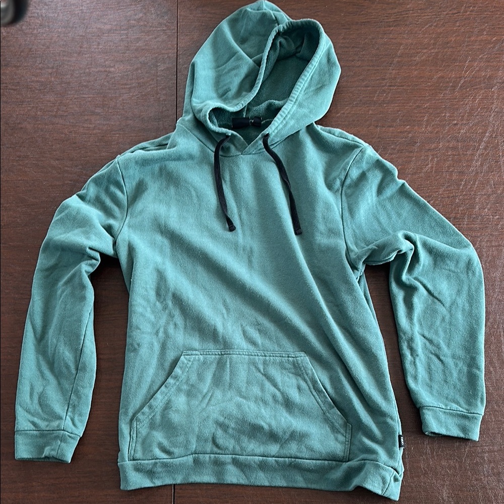 Onia Green Pullover Hoodie Sweatshirt